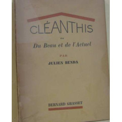 Cléanthis ou du beau et de l'actuel