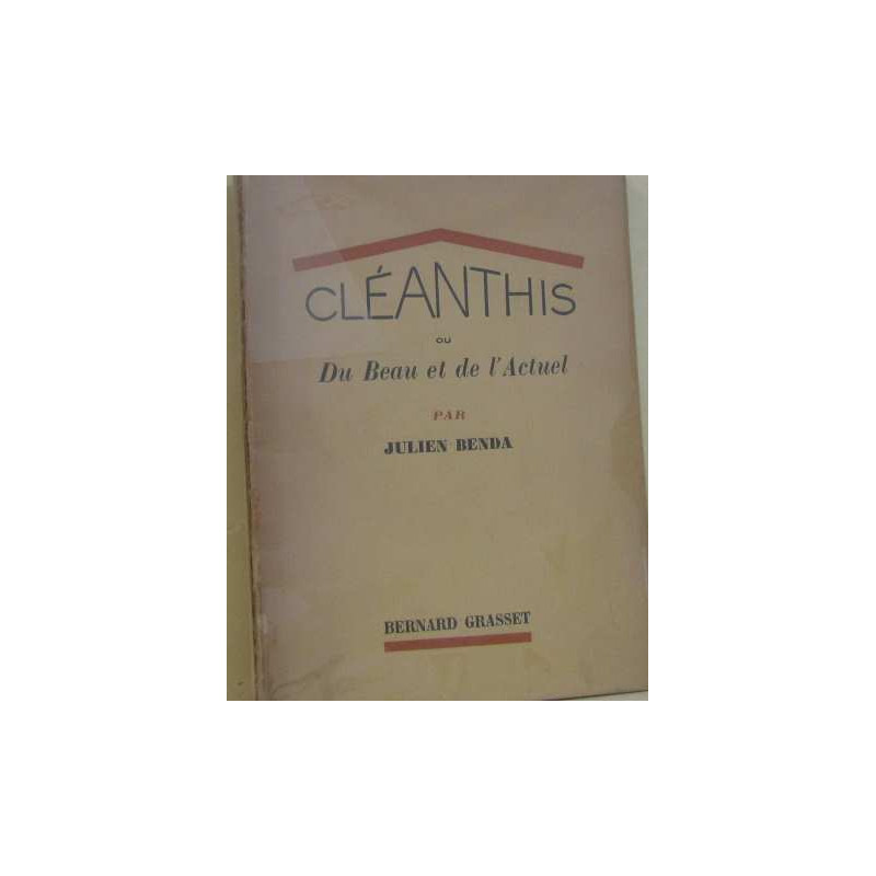 Cléanthis ou du beau et de l'actuel