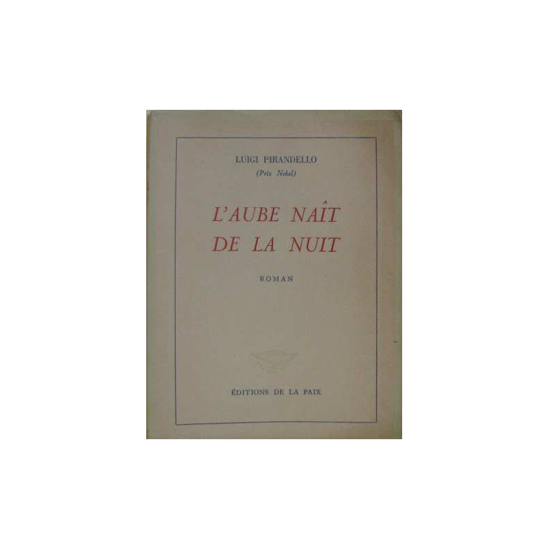 L'aube naît de la nuit