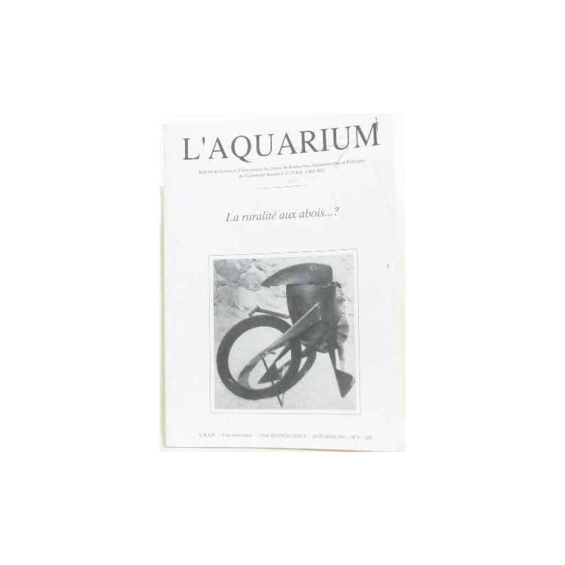 L'aquarium la ruralité aux abois...? n°9 automne 1991