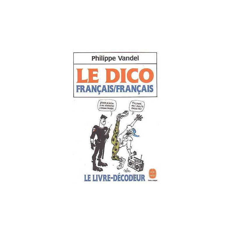 Le dico français-français