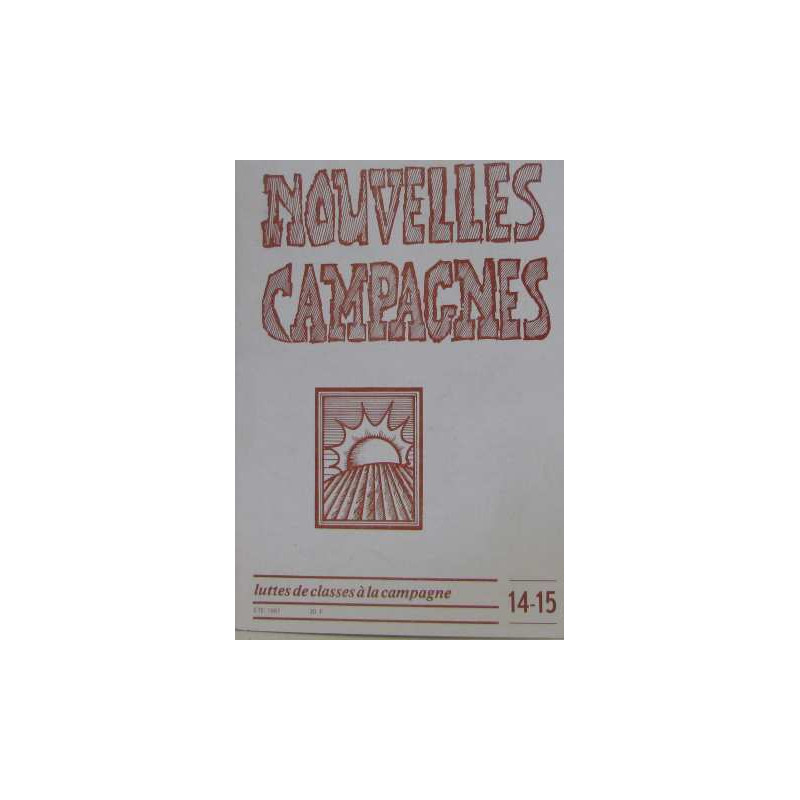Nouvelles campagnes 14/15 : luttes de classes à la campagne