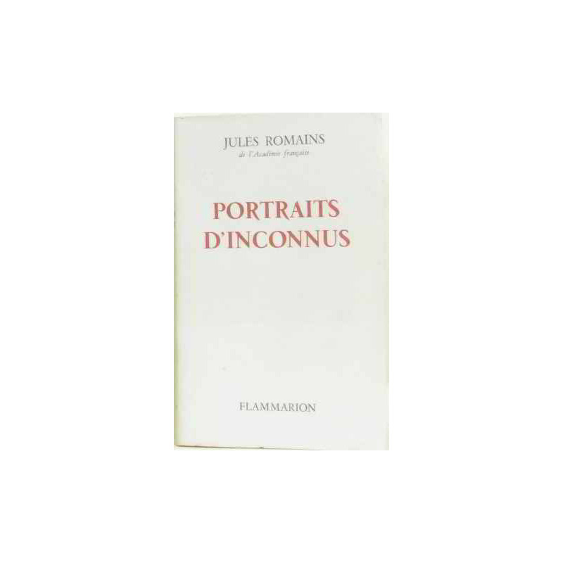 Portraits d'inconnus
