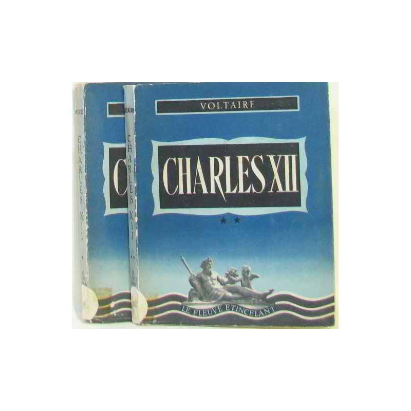 Histoire de charles XII roi de suède (2 tomes)