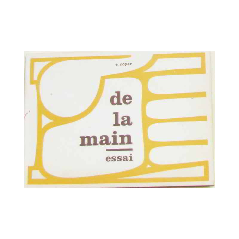 De la main essai