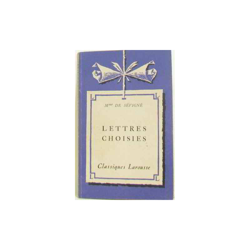 Lettres choisies