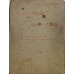 Cartes d'étude pour servir à l'enseignement de la Géographie et de...