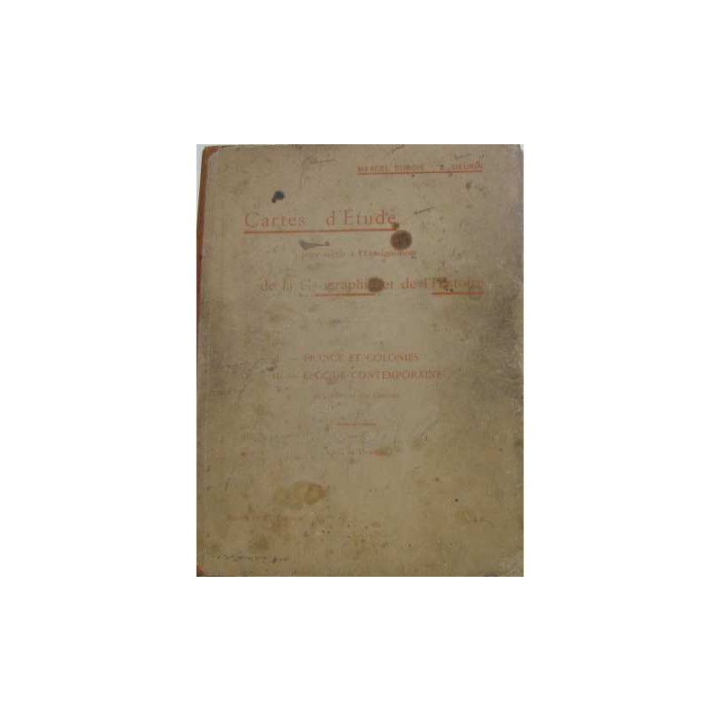 Cartes d'étude pour servir à l'enseignement de la Géographie et de...