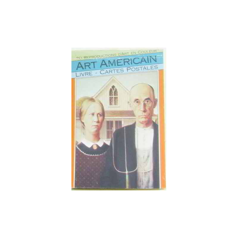 Art americain-cartes postales