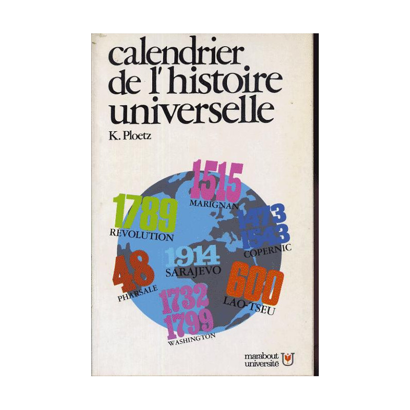 Calendrier de l'histoire universelle