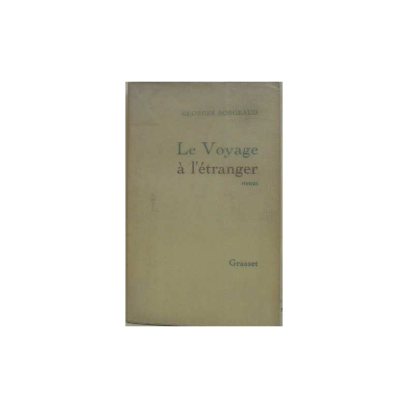 Le voyage à l'étranger