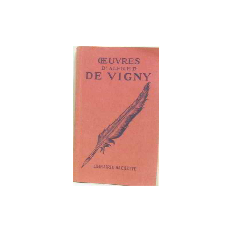 Oeuvres d'alfred de vigny