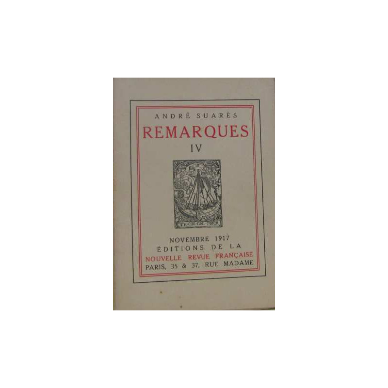 Remarques IV