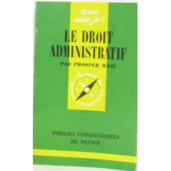 Le droit administratif