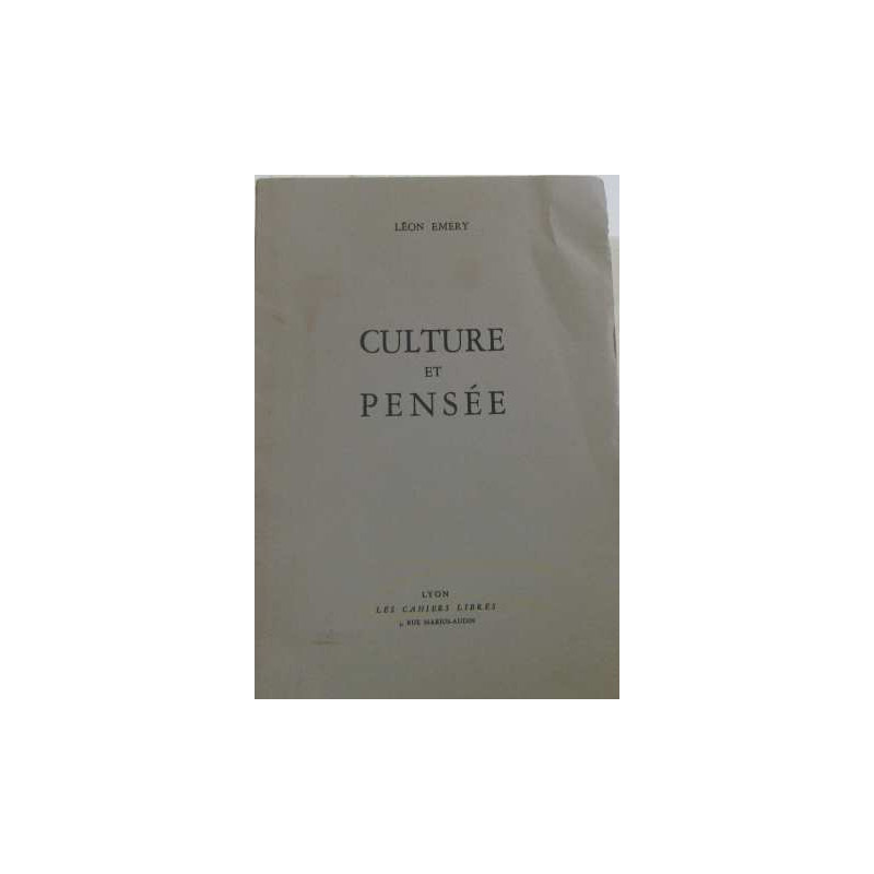 Culture et pensée