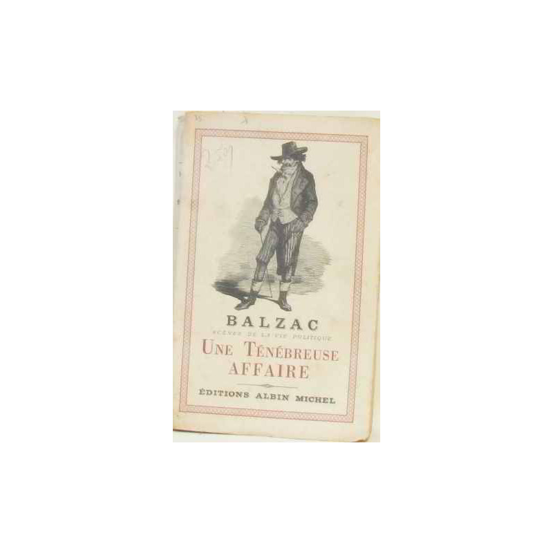 Une ténébreuse affaire