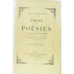 Choix de poésies