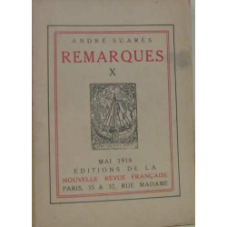 Remarques X