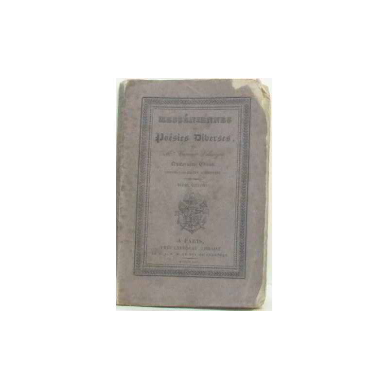 Messéniennes et poésies diverses (tome second)