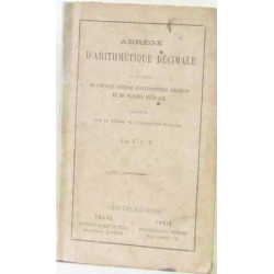 Abrégé d'arithmétique décimale