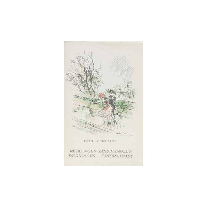 Romances sans paroles dédicaces épigrammes
