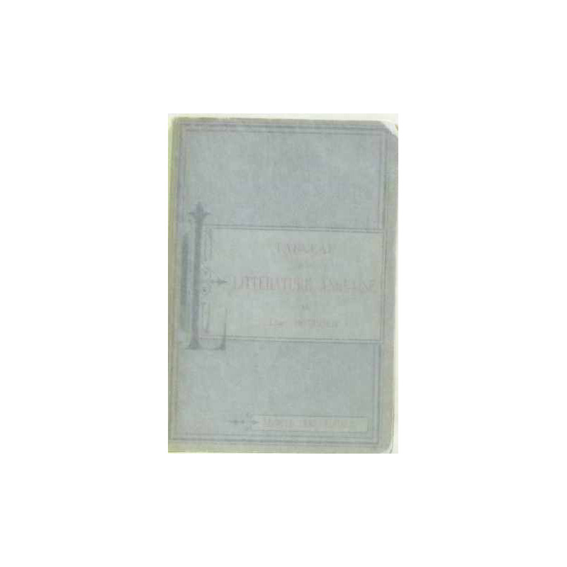 Tableau de la littérature anglaise