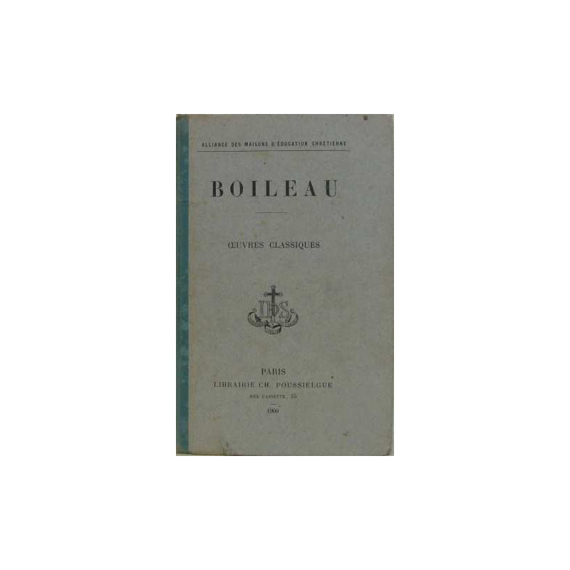 Boileau oeuvres classiques