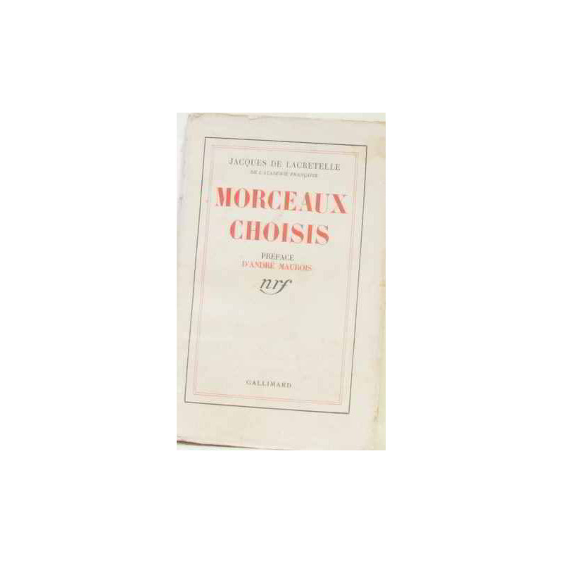 Morceaux choisis