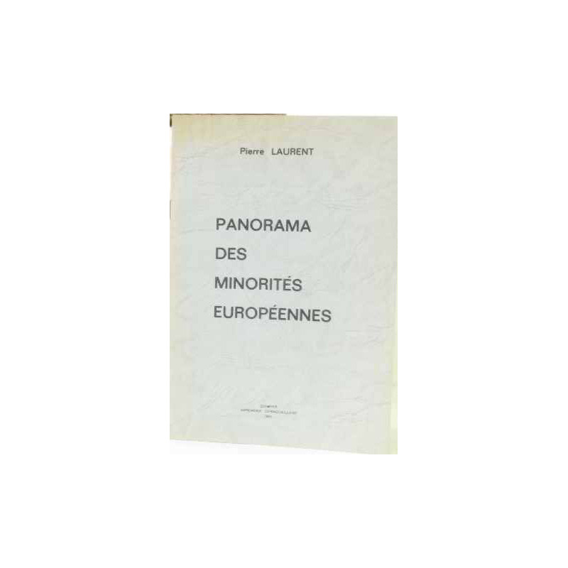 Panorama des minorités européennes
