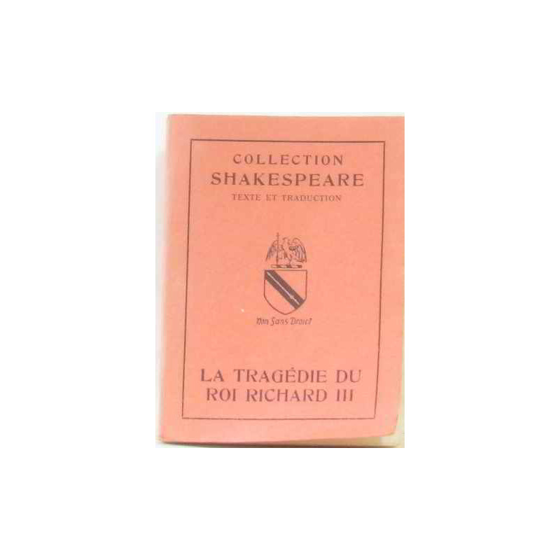 La tragédie du roi richard III