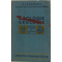 Zoologie géologie