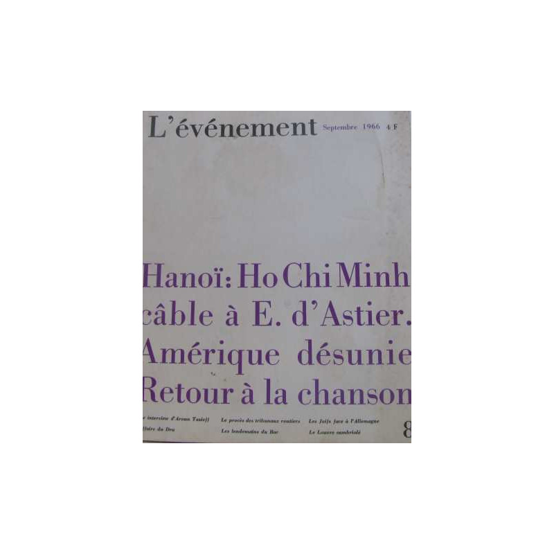 L'événement N°8 septembre 1966