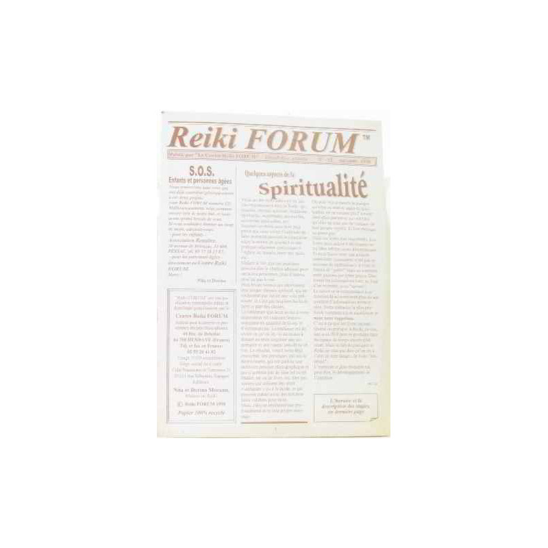 Quelques aspects de la spiritualité n°13