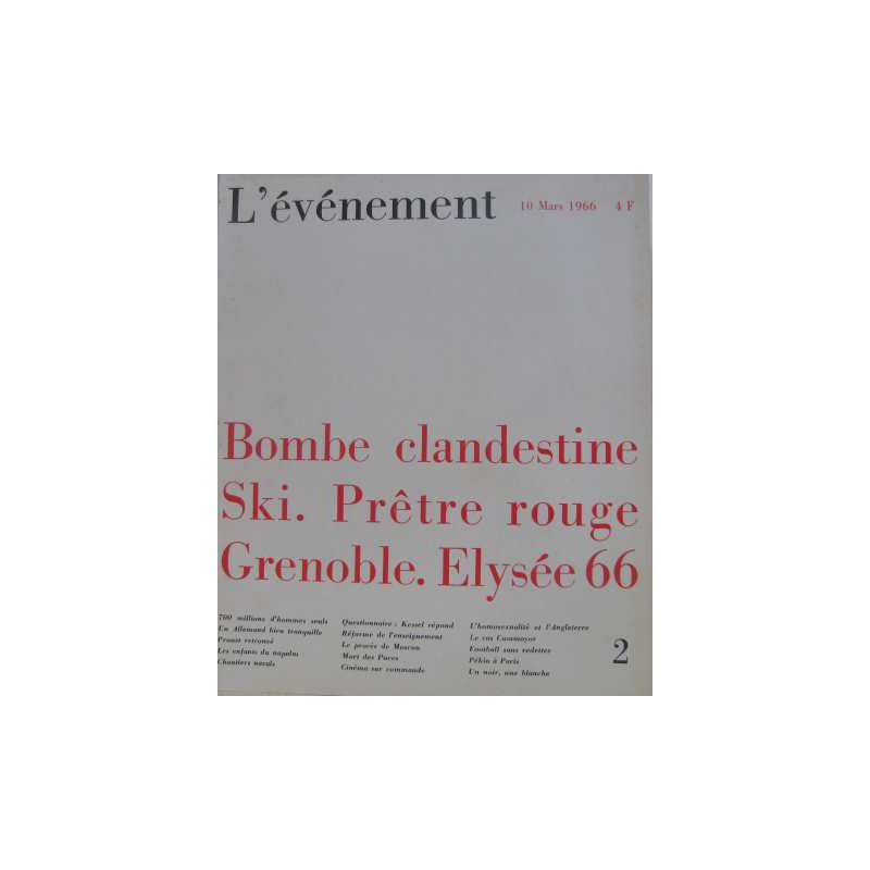 L'événement N°2 10 mars 1966