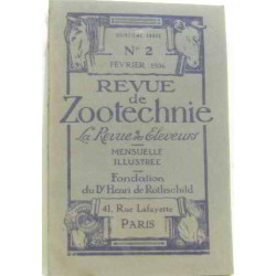 Revue de zootechnie la revue des éleveurs n°2