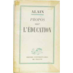 Propos sur l'éducation