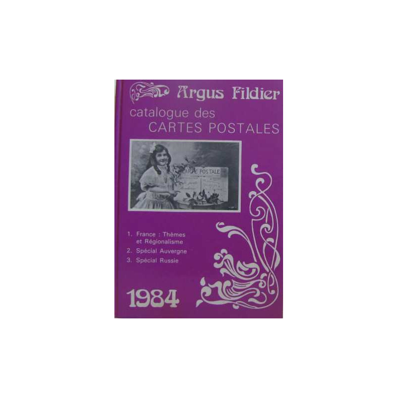 Catalogue des cartes postales 1984 - 9e année