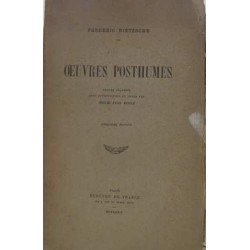 Oeuvres posthumes