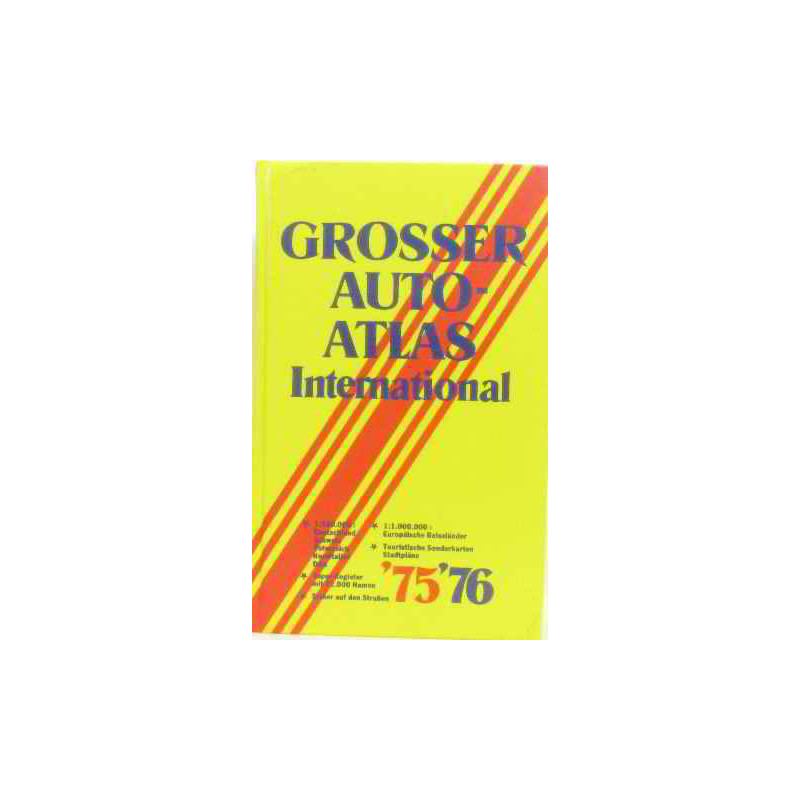 Grosser auto atlas international 75 76