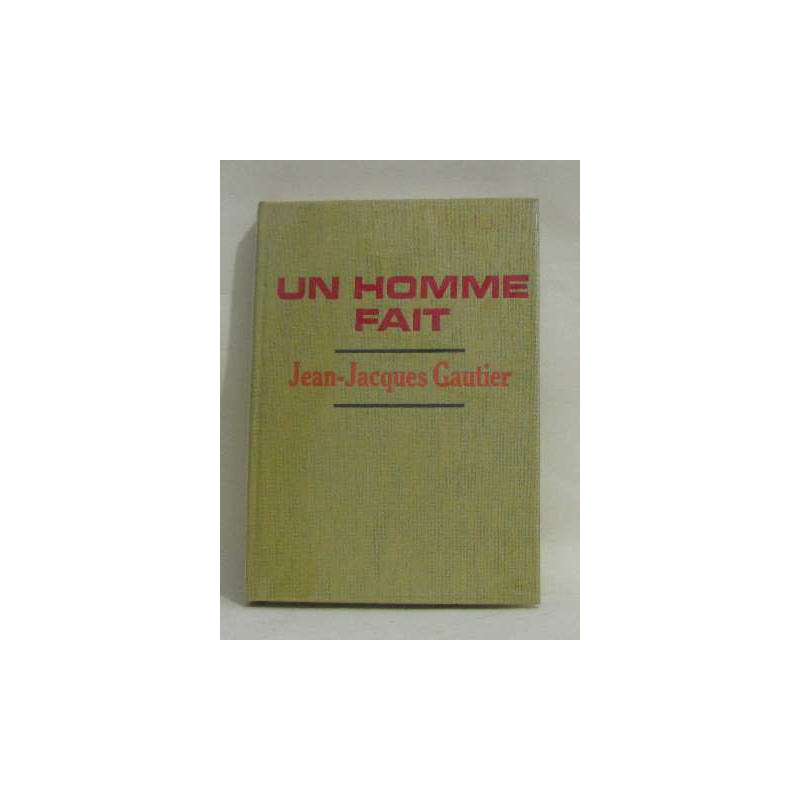 Un homme fait