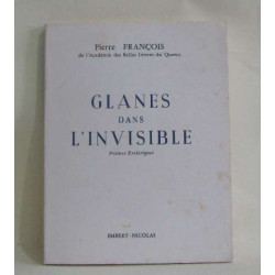 Glanes dans l'invisible