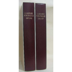 L'année politique économique sociale et juridique (2 vols)...
