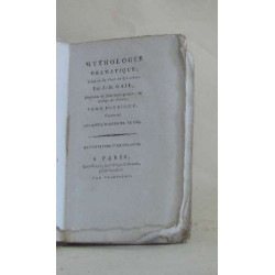 Mythologie dramatique tome deuxième