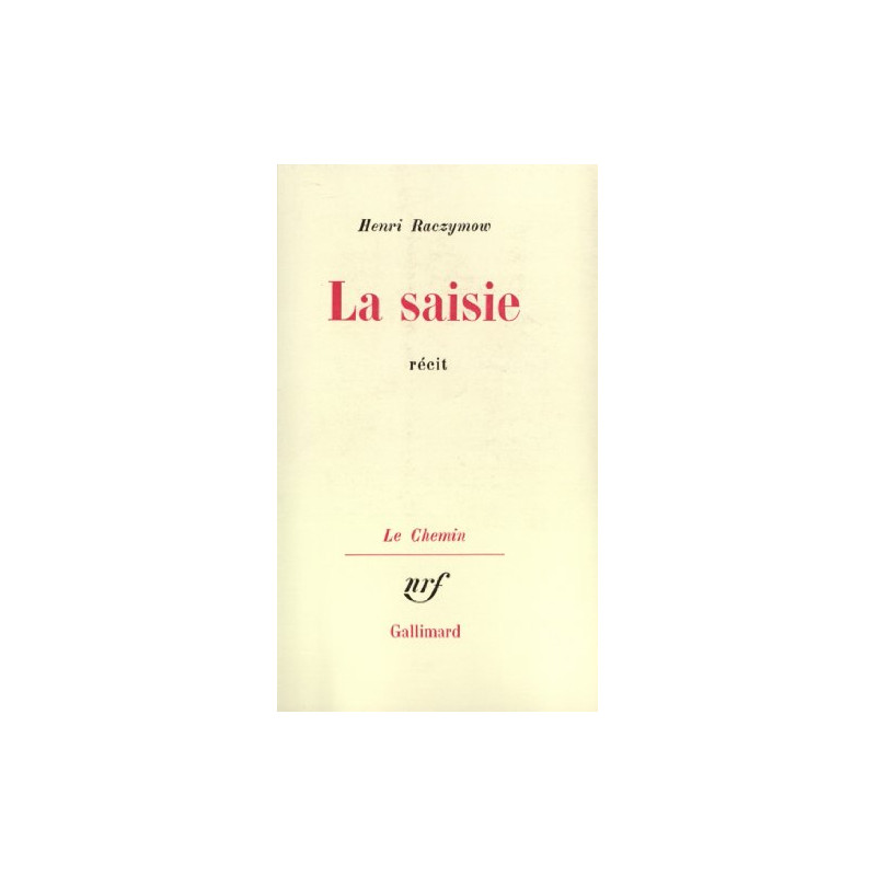 La saisie