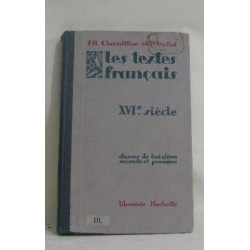 Les textes français XVIe siècle classes de troisième seconde et...