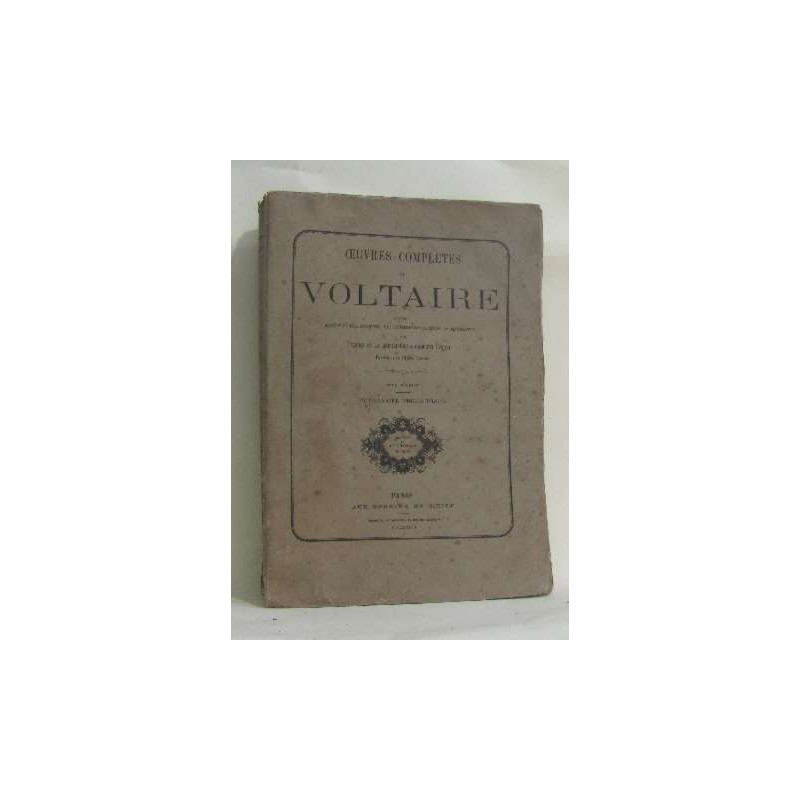 Oeuvres complètes tome premier