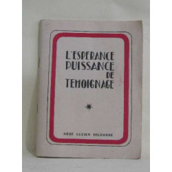 L'espérance puissance de témoignage