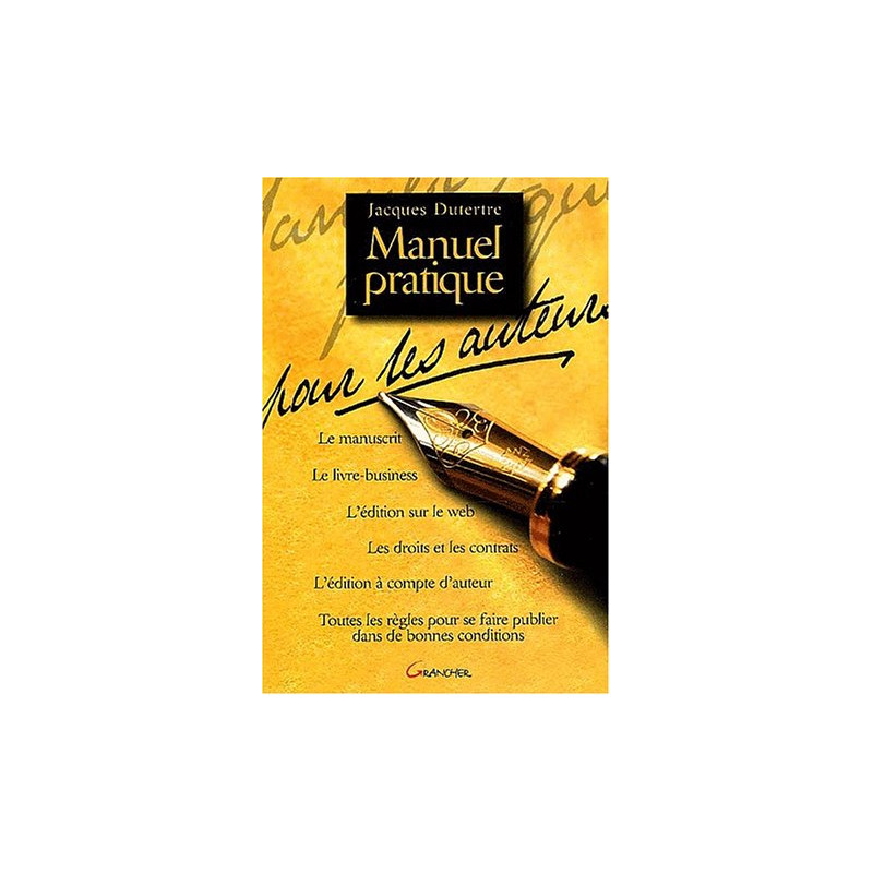 Manuel pratique pour les auteurs