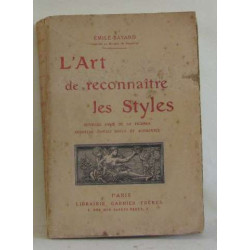 L'art de reconnaître les styles