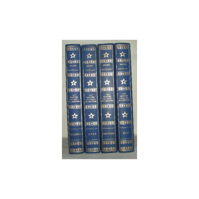 Les quatre saisons de l'histoire (4 vols - complet) été automne...